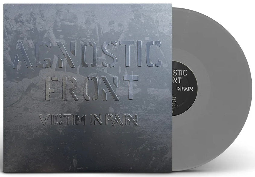 PRE-ORDER: AGNOSTIC FRONT 'Victim In Pain' LP / SILVER EDITION!