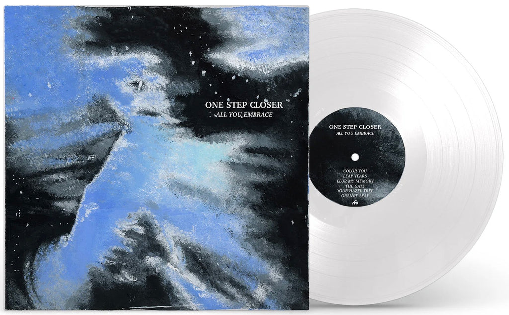 PRE-ORDER: ONE STEP CLOSER 'All You Embrace' LP /  WHITE EDITION & PINK WITH BLACK SPLATTER EDITION !