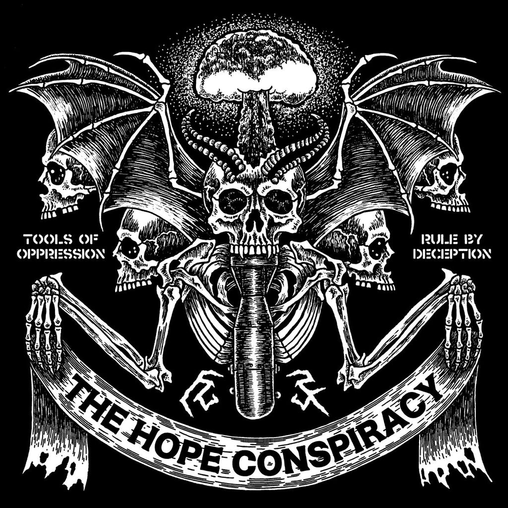 PRE-ORDER: THE HOPE CONSPIRACY 'Tools Of Oppression/Rule By Deception' LP / COLORED EDITIONS!