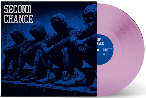 PRE-ORDER: SECOND CHANCE 's/t' 12" / TRANSPARENT BLUE EDITION & TRANSPARENT VIOLET EDITION!