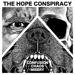 THE HOPE CONSPIRACY 'Confusion/Chaos/Misery' 12" / TRANSPARENT PURPLE EDITION