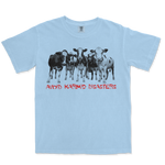 PRE-ORDER: DEVARISHI RECORDS 'Avoid Karmic Disasters' T-Shirt / LIGHT BLUE