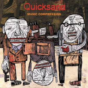 QUICKSAND 'Manic Compression' LP / SILVER & WHITE SPLIT EDITION!