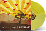 HAVE HEART 'The Things We Carry' LP / YELLOW/TRANSLUCENT YELLOW SPLIT EDITION!