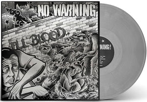 NO WARNING 'Ill Blood: Silver Anniversary Edition' LP / SILVER EDITION