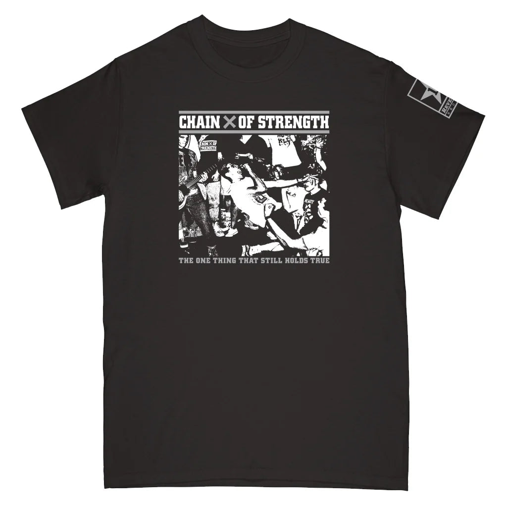 CHAIN OF STRENGTH 'The One Thing That Still Holds True' T-Shirt / BLACK