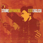 STRIKE ANYWHERE 'Exit English' LP / CLEAR WITH BLACK EDITION!
