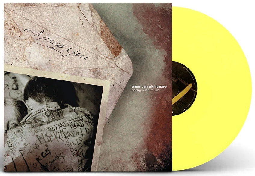 AMERICAN NIGHTMARE 'Background Music' LP / YELLOW EXCLUSIVE REVELATION EDITION!