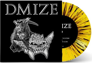 DMIZE 'Calm Before The Storm' 7" / YELLOW WITH BLACK SPLATTER EDITION!