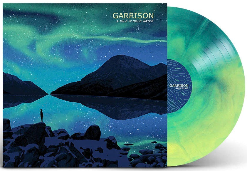 GARRISON 'A Mile In Cold Water' LP / COLORED EDITION!