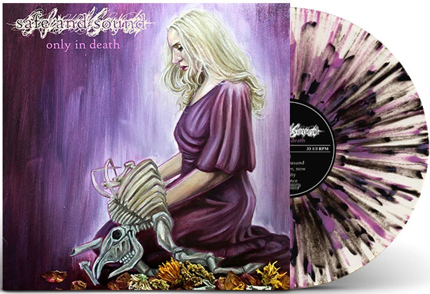 SAFE AND SOUND 'Only In Death' LP / PINK AND PURPLE SWIRL