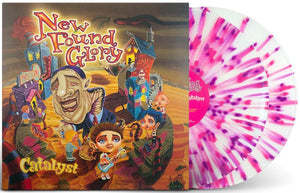 NEW FOUND GLORY 'Catalyst' 2xLP / CLEAR WITH PINK AND PURPLE SPLATTER