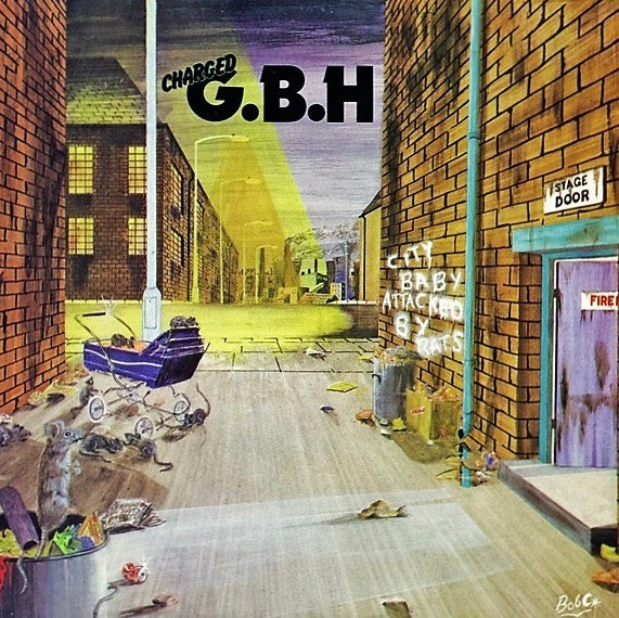 GBH 'City Baby Attacked By Rats' LP / GATEFOLD EDITION