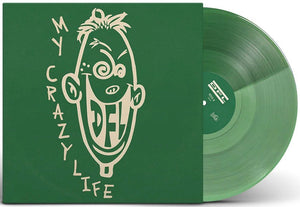 DFL 'My Crazy Life' LP / TRANSPARENT GREEN & LIGHT GREEN SPLIT EDITION!