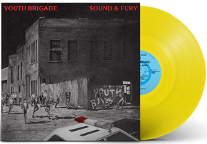 YOUTH BRIGADE 'Sound & Fury' LP / YELLOW REVELATION RECORDS EXCLUSIVE!