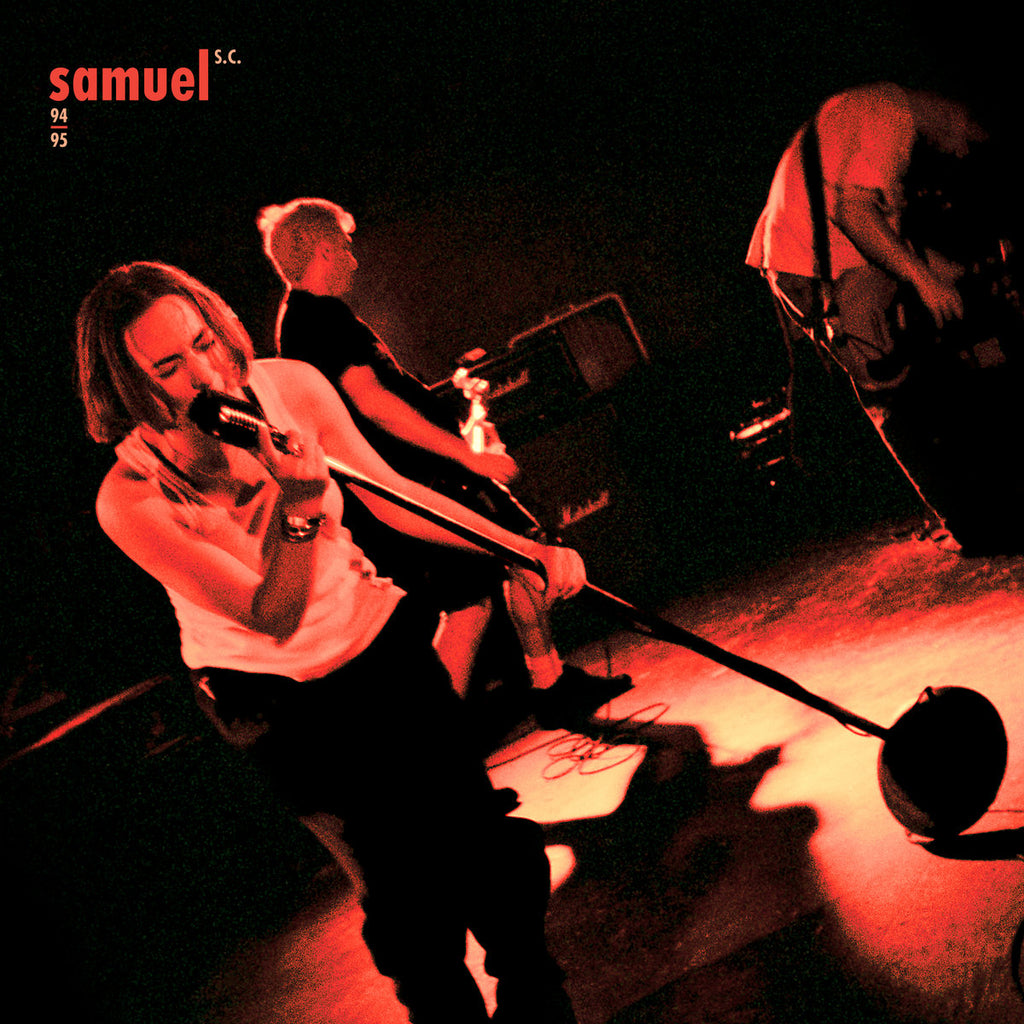 SAMUEL S.C. '94-95' LP / BLACK & RED SWIRLED EDITION!