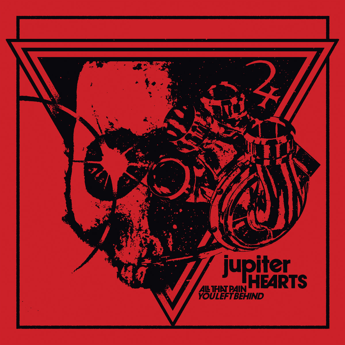 JUPITER HEARTS 'All That Pain You Left Behind' MINI LP / COLORED EDITION!