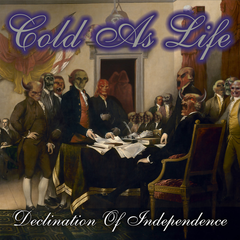 COLDS AS LIFE 'Declination Of Independence' LP / COLORED EDITION!