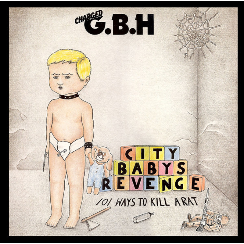 GBH 'City Baby's Revenge' LP / GATEFOLD EDITION