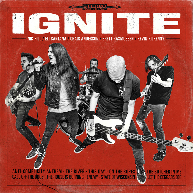 IGNITE 's/t' LP / 180g + ALBUM ON CD!
