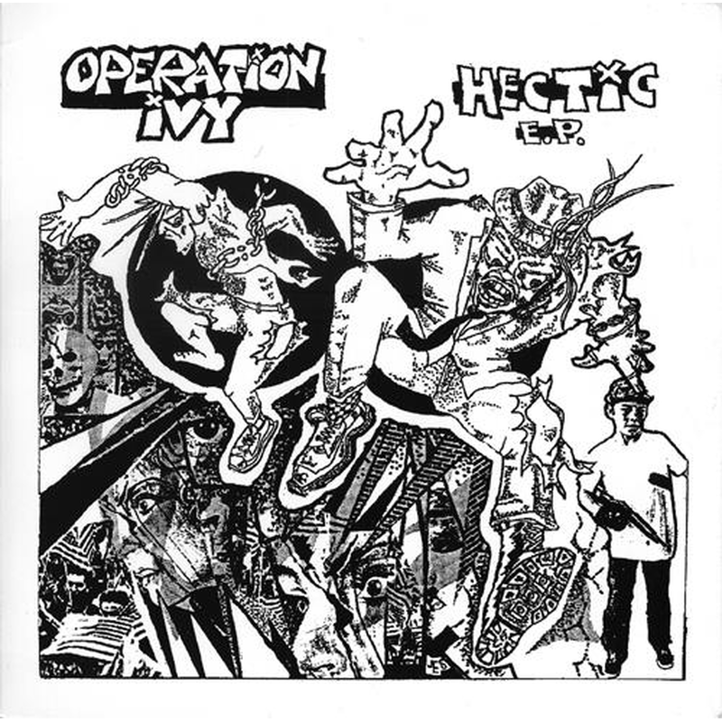 OPERATION IVY 'Hectic' 12" / LIMITED COLORED EDITION!