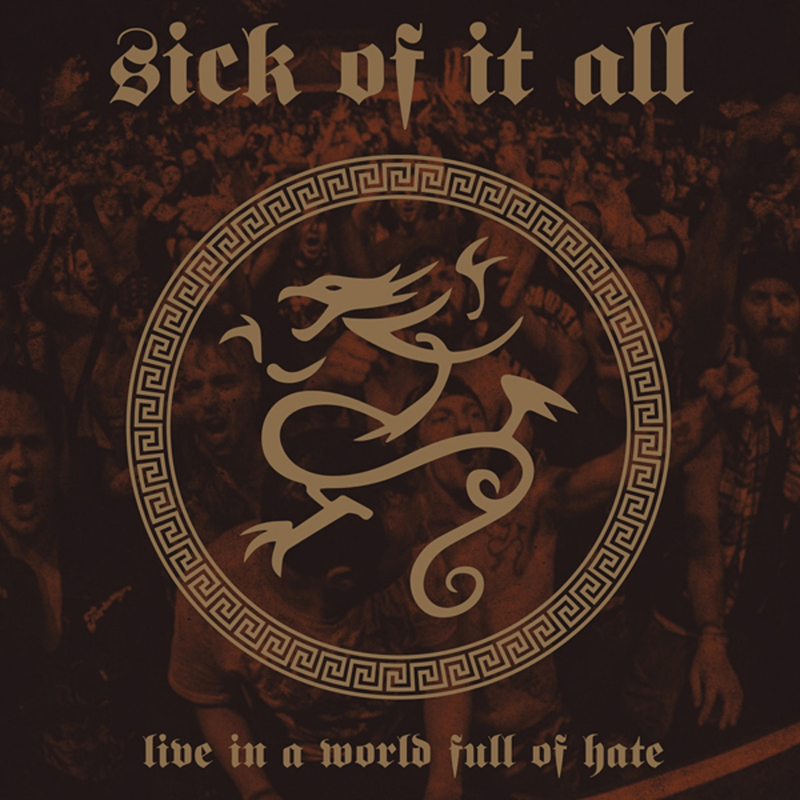 SICK OF IT ALL 'Live In A World Full Of Hate' LP / COLORED EDITION!