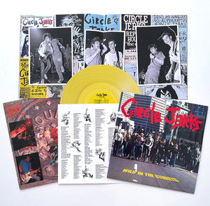 CIRCLE JERKS 'Wild In The Streets: 40th Anniversary Edition' LP / EXCLUSIVE YELLOW EDITION