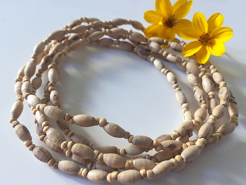 TULSI KANTHI MALA 'Mridangi Beads' Necklace