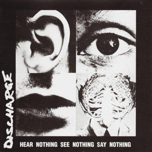 DISCHARGE 'Hear Nothing See Nothing Say Nothing' LP / GATEFOLD EDITION