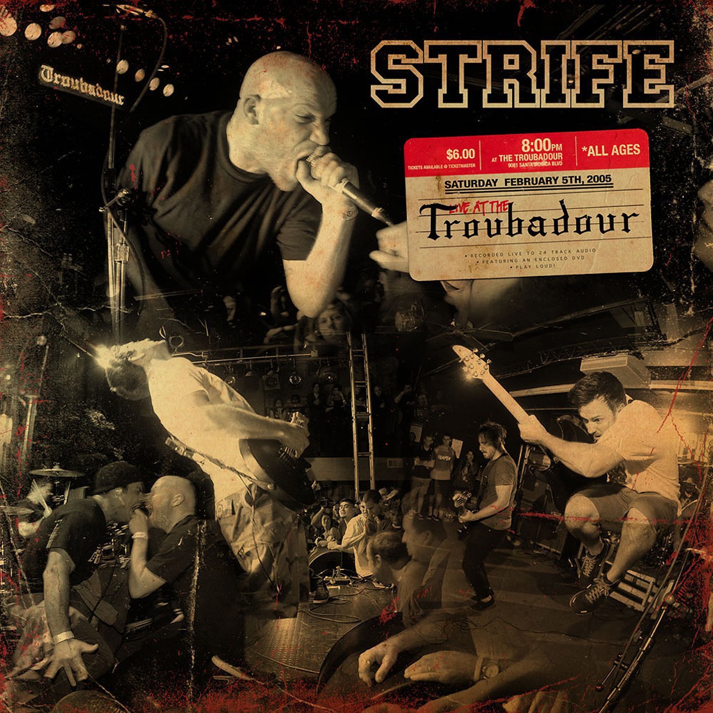 STRIFE 'Live At The Troubadour' LP + CD / COLORED EDITION