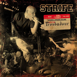 STRIFE 'Live At The Troubadour' LP + CD / COLORED EDITION