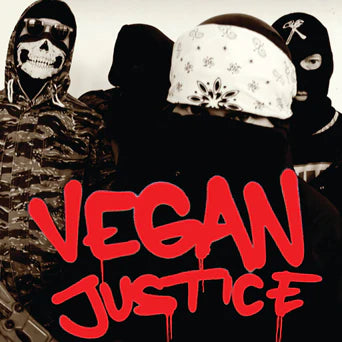 VEGAN JUSTICE "s/t" 7" / COLORED EDITION!