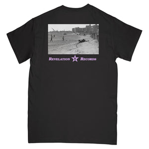 CONSTANT ELEVATION  'Freedom Beach' T-Shirt / BLACK