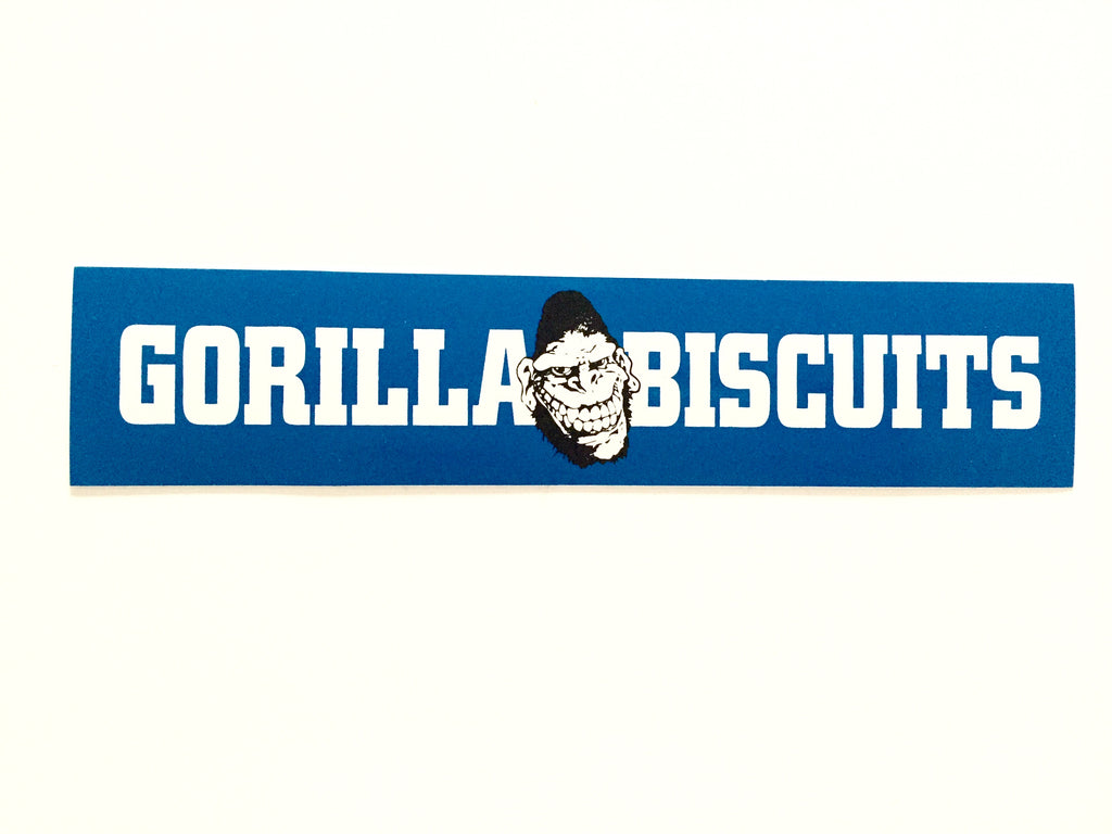 GORILLA BISCUITS 'Blue Gorilla' Sticker
