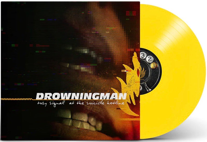 DROWNINGMAN 'Busy Signal At The Suicide Hotline' LP / YELLOW REVELATION EXCLUSIVE EDITION!