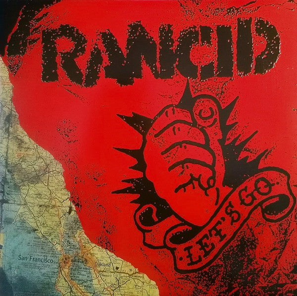 RANCID 'Let's Go' LP /US EDITION!