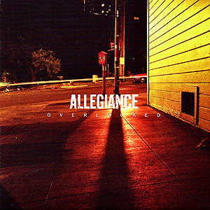 ALLEGIANCE 'OVERLOOKED' LP / YELLOW & RED SPLATTER EDITION!