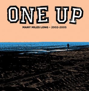 ONE UP 'Many Miles Long 2002-2005' Discography LP / TRANSPARENT BLUE MARBLE EDITION