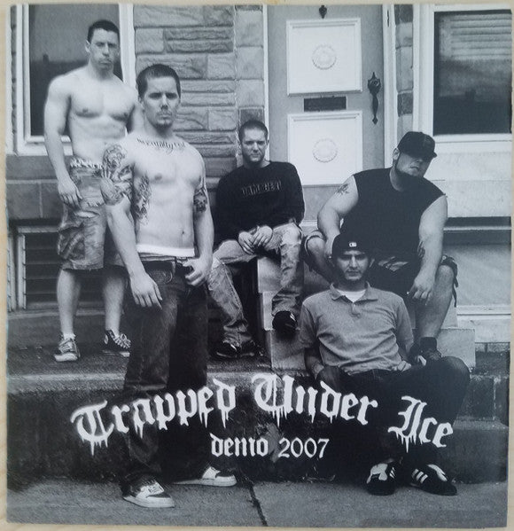 TRAPPED UNDER ICE 'Demo 2007' 7" / BLACK WITH WHITE SPLATTER EDITION