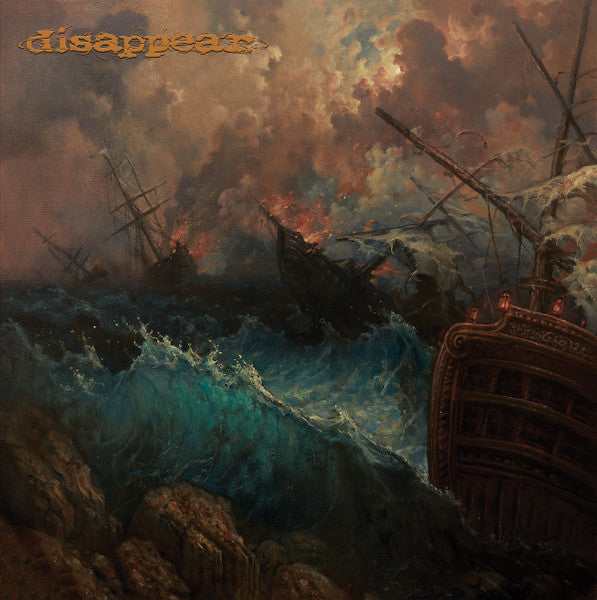 DISAPPEAR 'Burn The Ships' LP / AMBER EDITION