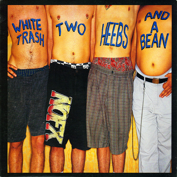 NOFX 'White Trash Two Heebs And A Bean' LP / SEA BLUE & CLEAR CLOUDY