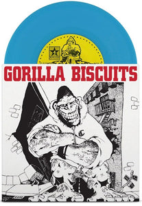 GORILLA BISCUITS 's/t' 7" / OPAQUE TURQUOISE EDITION