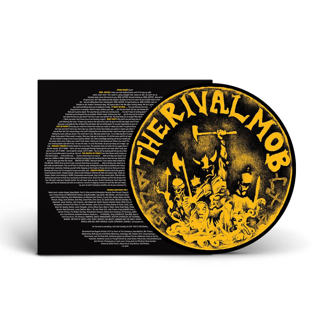 THE RIVAL MOB 'Mob Justice' LP / PICTURE DISC