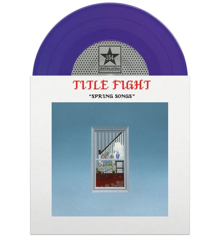 TITLE FIGHT 'Spring Songs' 7" / OPAQUE PURPLE EDITION