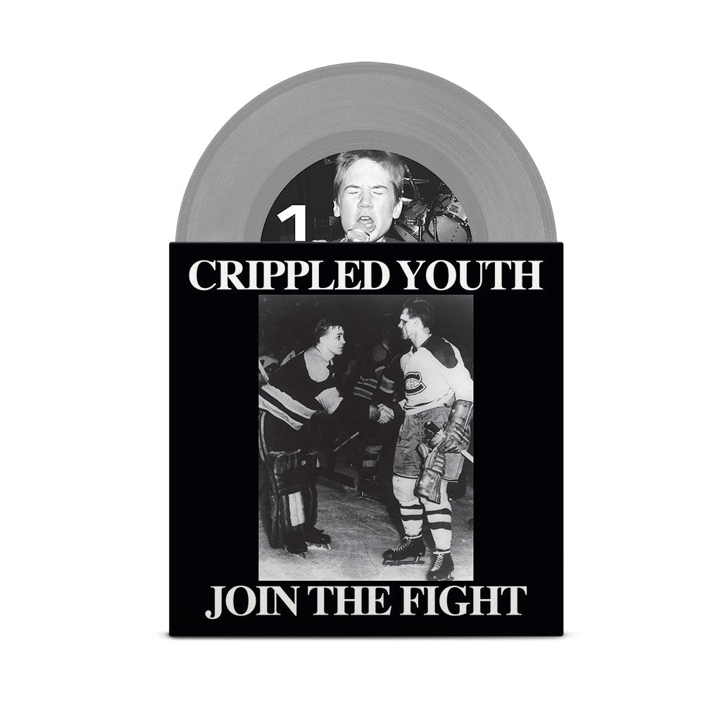 CRIPPLED YOUTH 'Join The Fight' 7" / SILVER EDITION + FANZINE