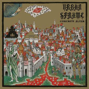 URBAN SPRAWL 'Concrete Altar' 7" / ORANGE EDITON + RED EDITION (INDIE EXCL.)