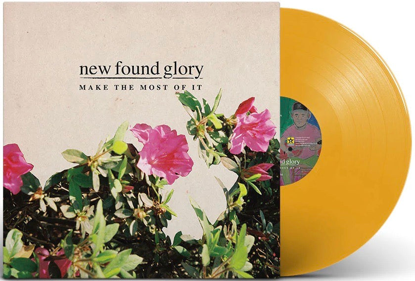 NEW FOUND GLORY 'Make The Most Of It' LP / YELLOW EDITION