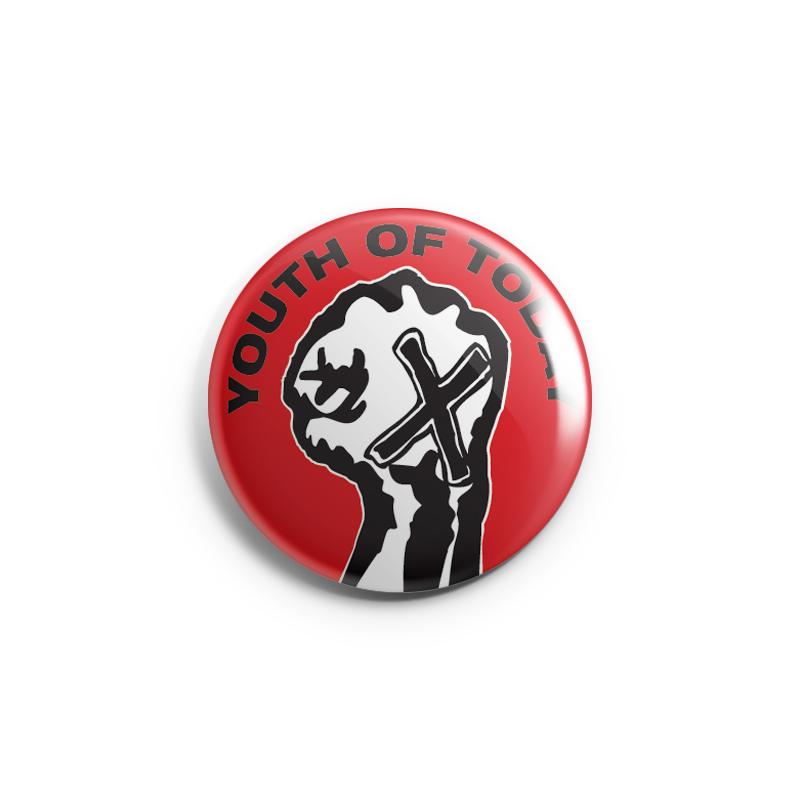 YOUTH OF TODAY 'Fist' Button