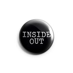 INSIDE OUT 'Black' Button