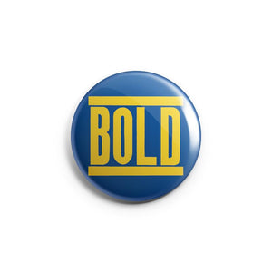 BOLD 'Yellow On Blue' Button